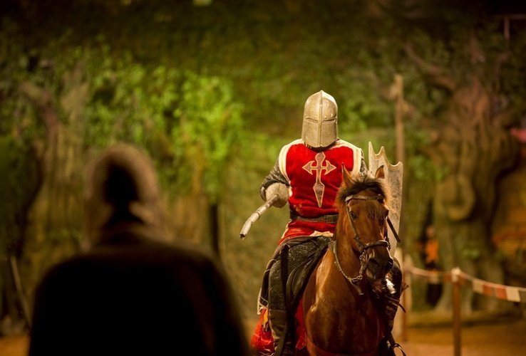 Dîner-spectacle 'desafío medieval' Dîner-spectacle Défi Médiévale Alfas del Pi